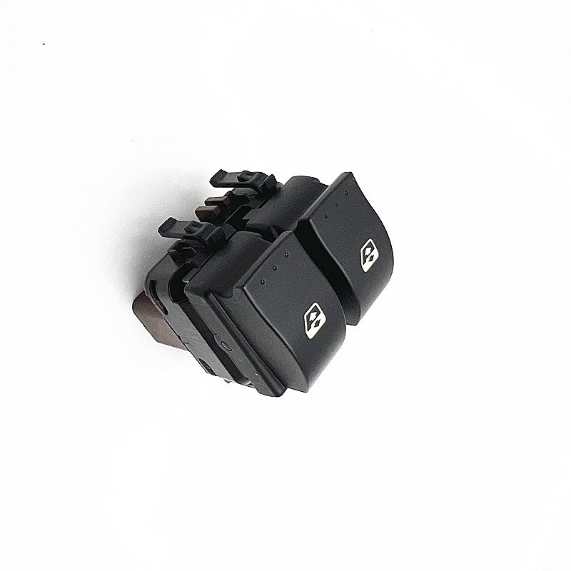 JHB056B 8200315040 8200315050 Double Button Car Window Lifter Switch Brown Bottom Orange Light for Renault Scenic Megane New